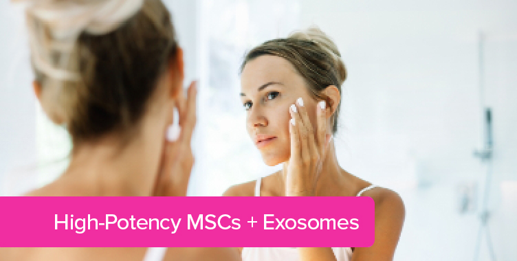 BioXcellerator High-potency MSCs + Exosomes for Cosmetic and Skin Rejuvenation treatments
