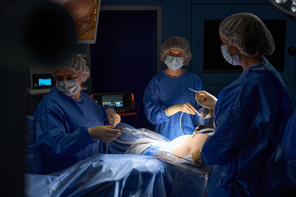 doctors during a surgery